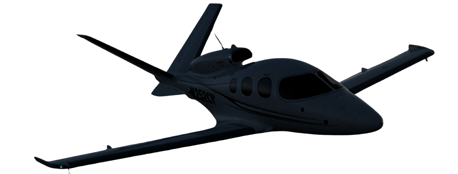 Vision Jet Black Transparent